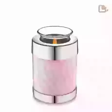Pink Candle Urn